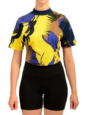 Scuderia Ferrari Women's "CAMOUFLAGE" Cropped Top T-Shirt US S IT 40